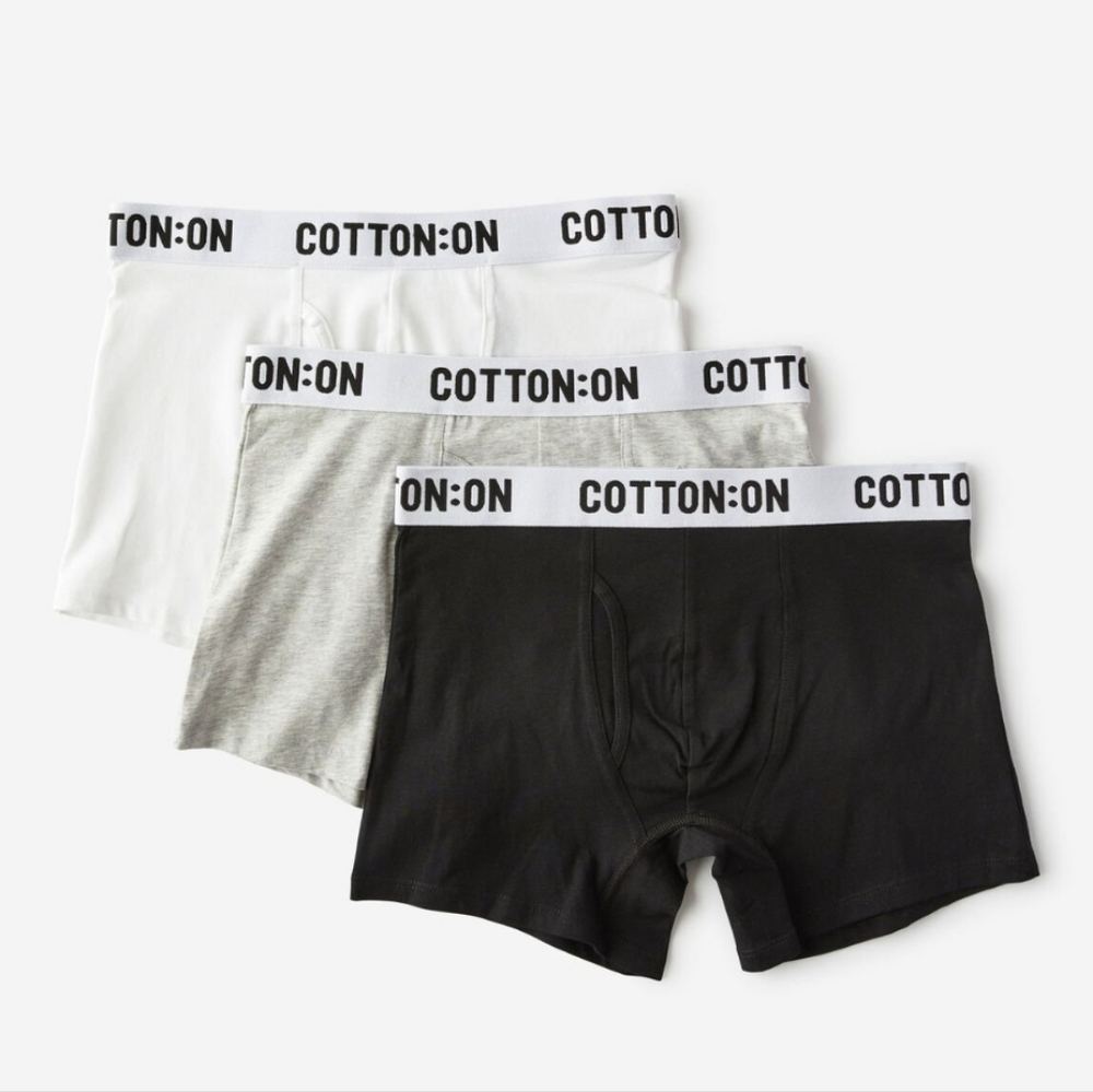 6 Cotton On Organic Cotton Trunks